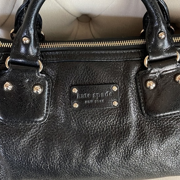 Kate Spade patent leather satchel and crossbody - Picture 5 of 10